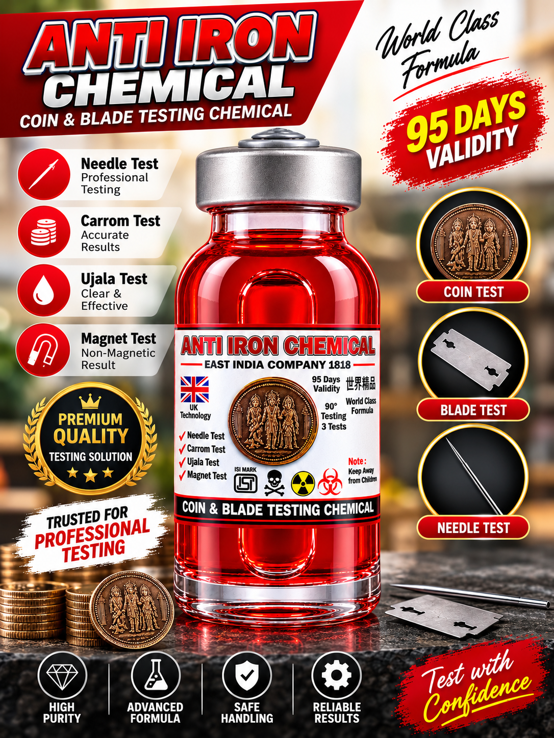 Anti-Iron Needle Chemical
